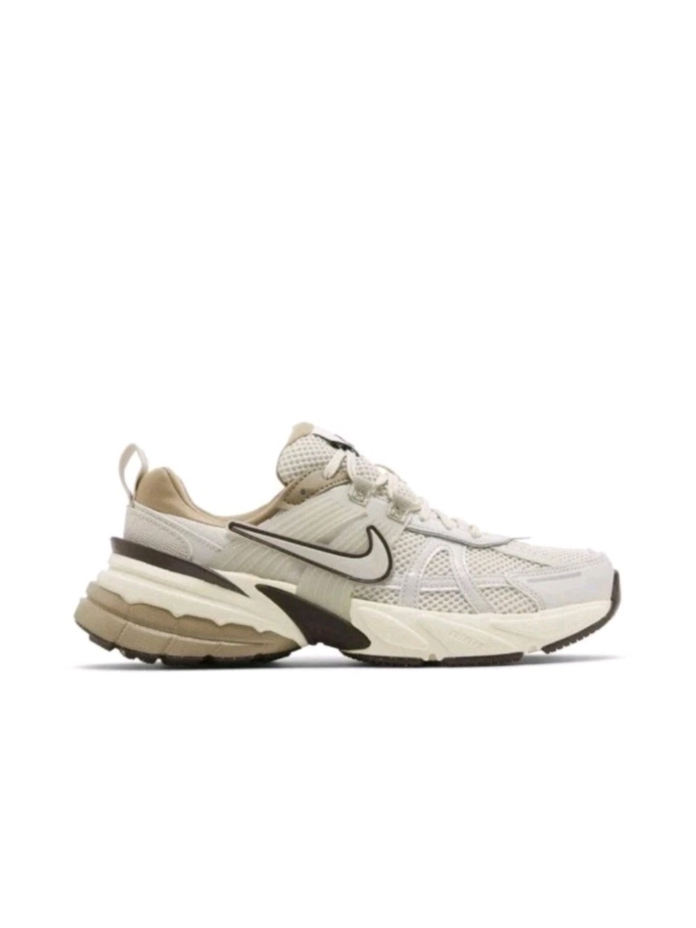 Nike V2K Run Light Orewood Brown Women's Size 11 Sneakers Shoes FD0736-10